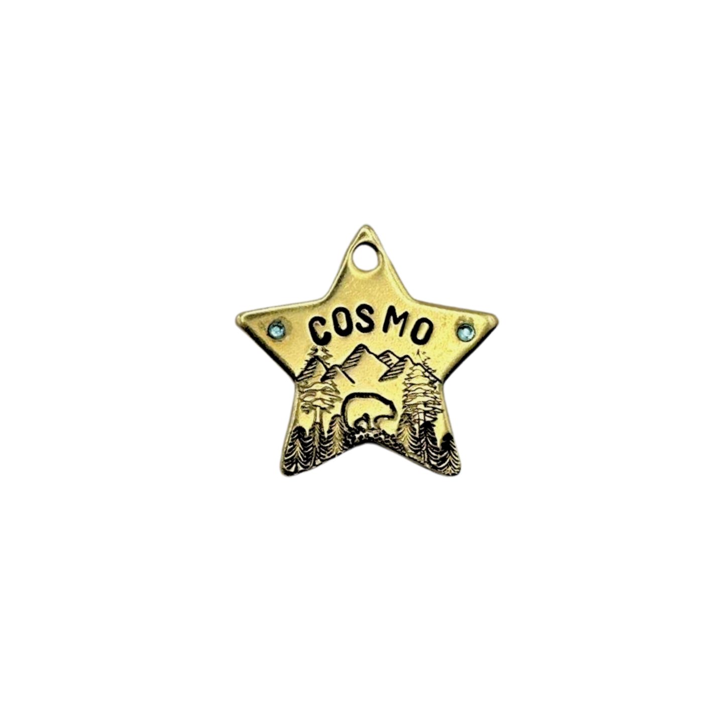 Dog tag - copper