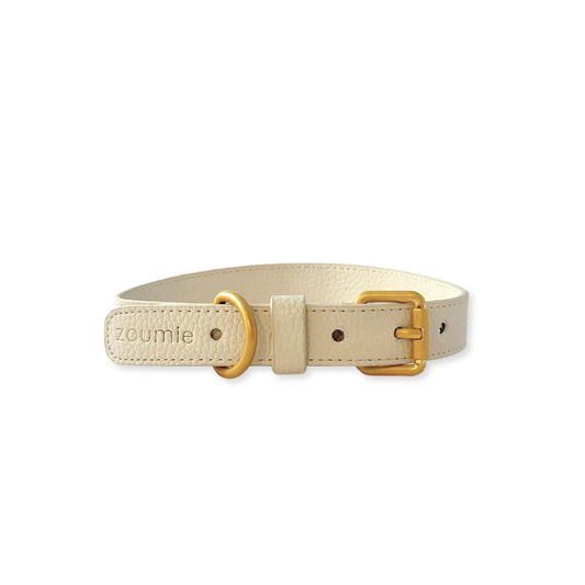 Dog collar - Ivory