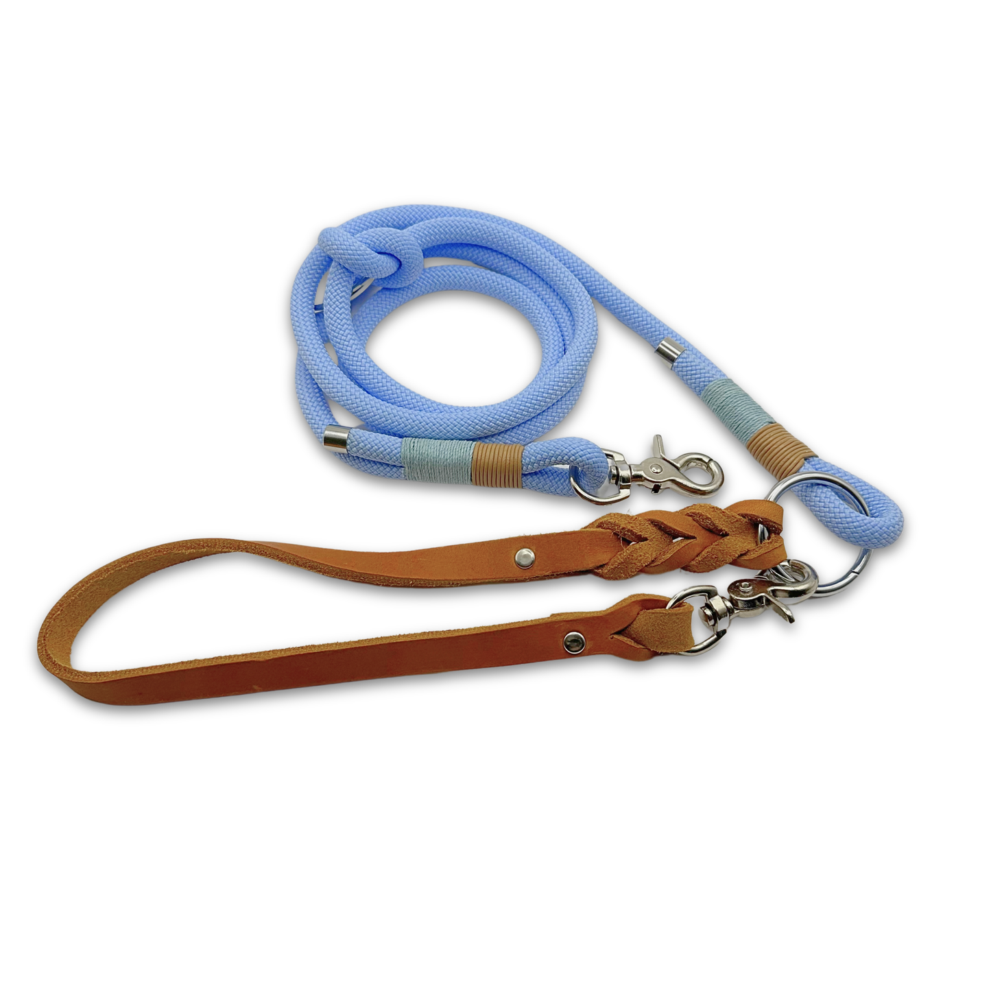 Rope Leash Ice Blue