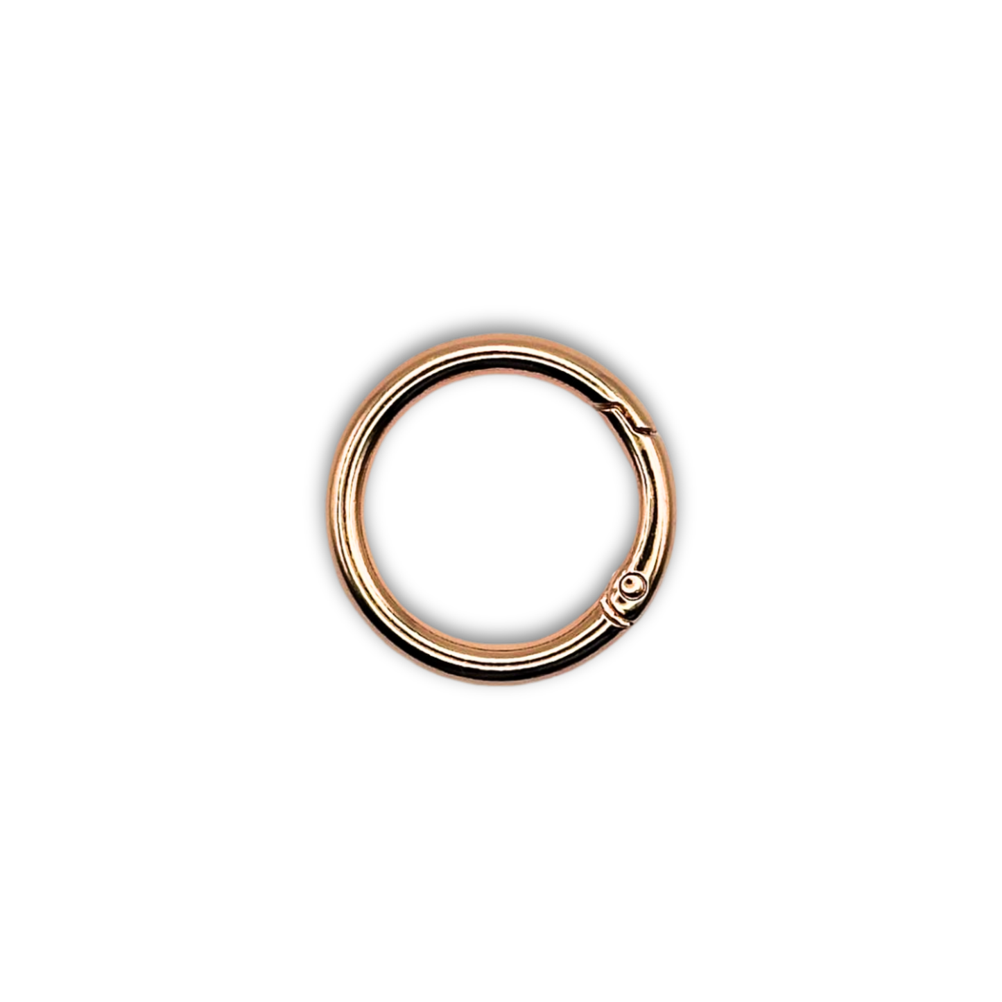 Feder-O-Ring für Hundemarken Gold