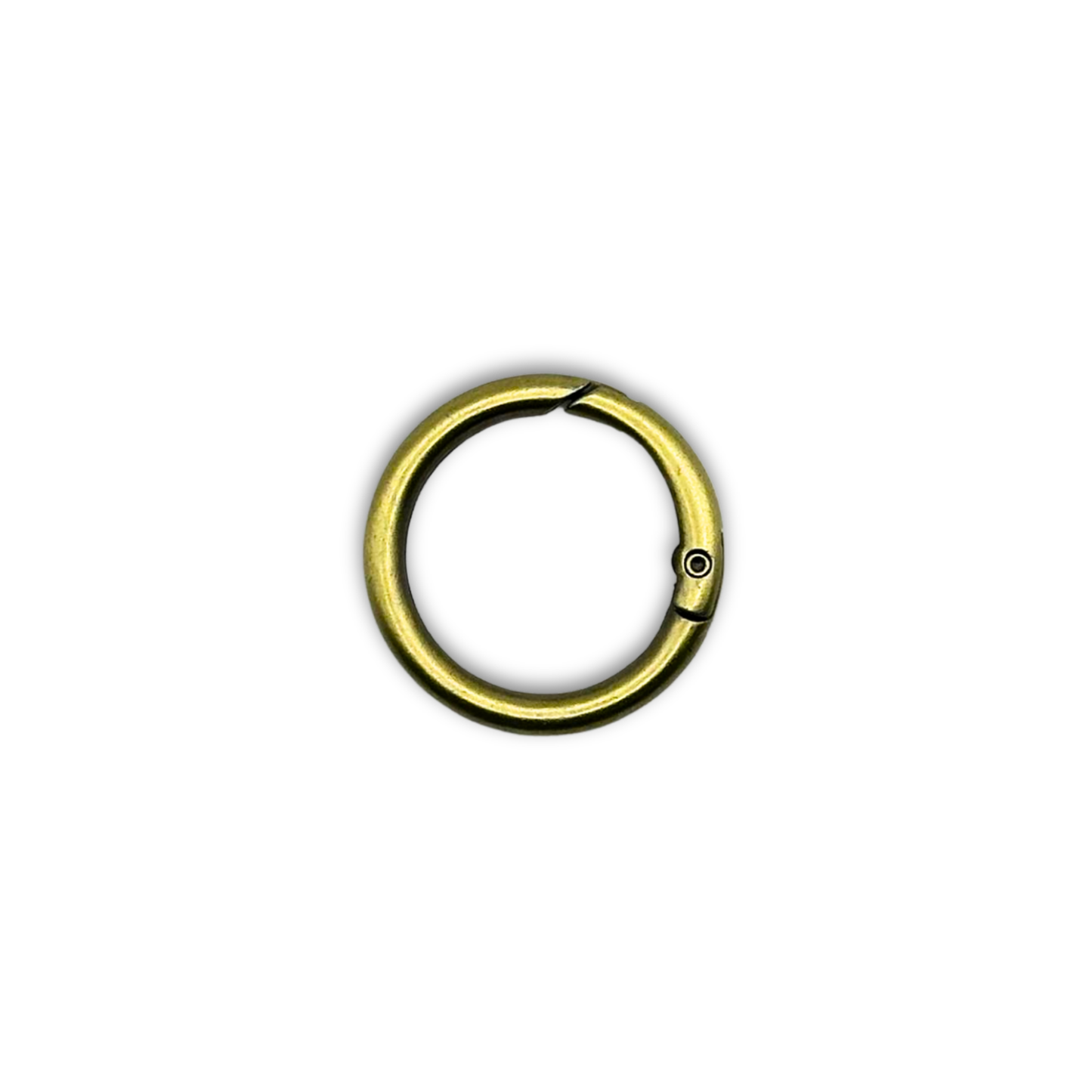 Feder-O-Ring für Hundemarken Gold