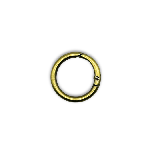 Spring O-Ring for Dog Tags Gold