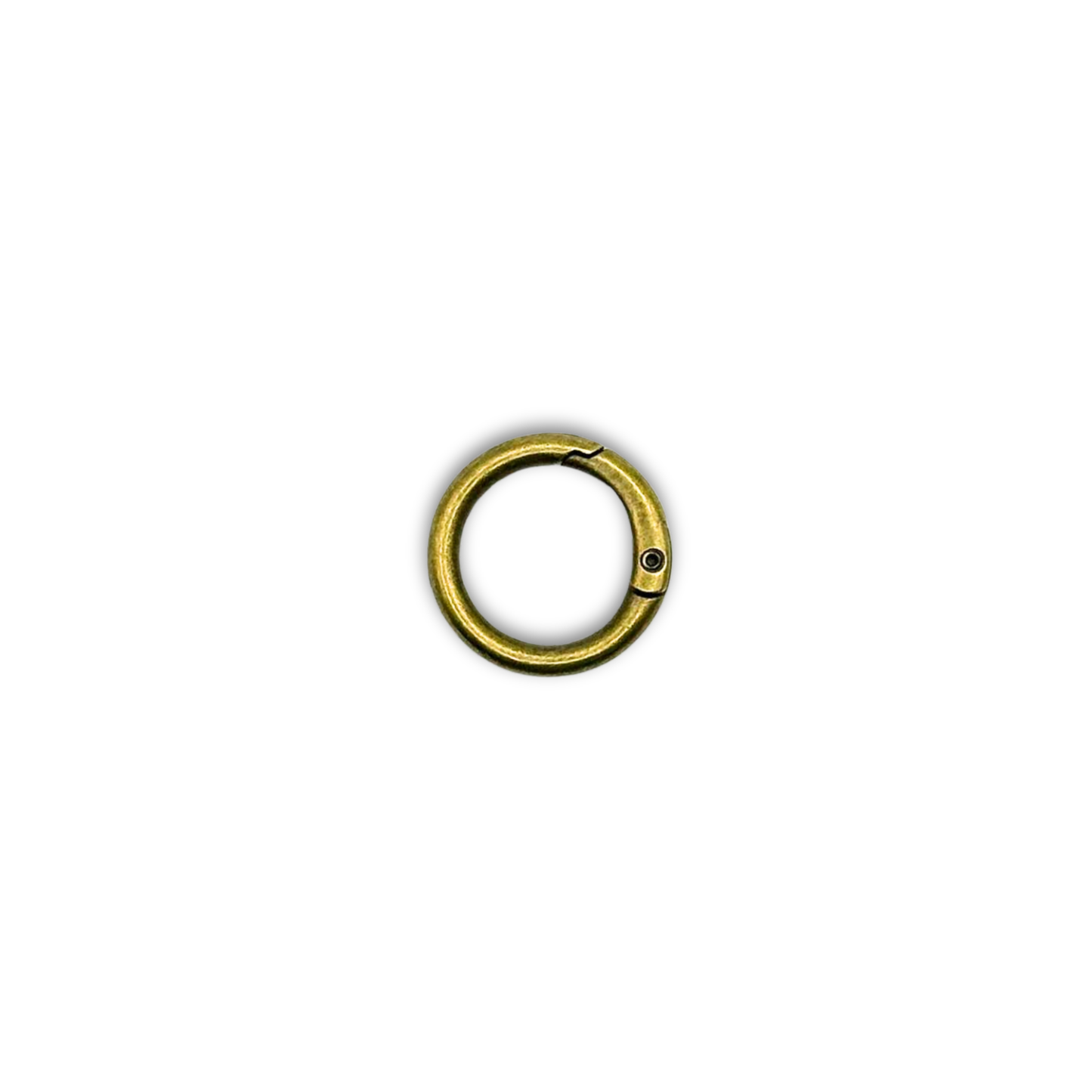 Feder-O-Ring für Hundemarken Gold